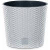 Prosperplast Kvetináč RATO ROUND s vkladom 20 cm biely Prosperplast Kvetináč RATO ROUND s vkladom 20 cm biely