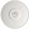 Villeroy & Boch Podšálka 12 cm Manufacture Rock blanc Mickey Mouse
