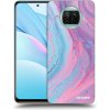 Púzdro Picasee silikónové Xiaomi Mi 10T Lite - ružové liquid čierne