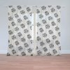 Sablio Záclony Star Wars Stormtrooper Pattern šikmý: 2ks 150x250cm Sablio Záclony Star Wars Stormtrooper Pattern šikmý: 2ks 150x250cm