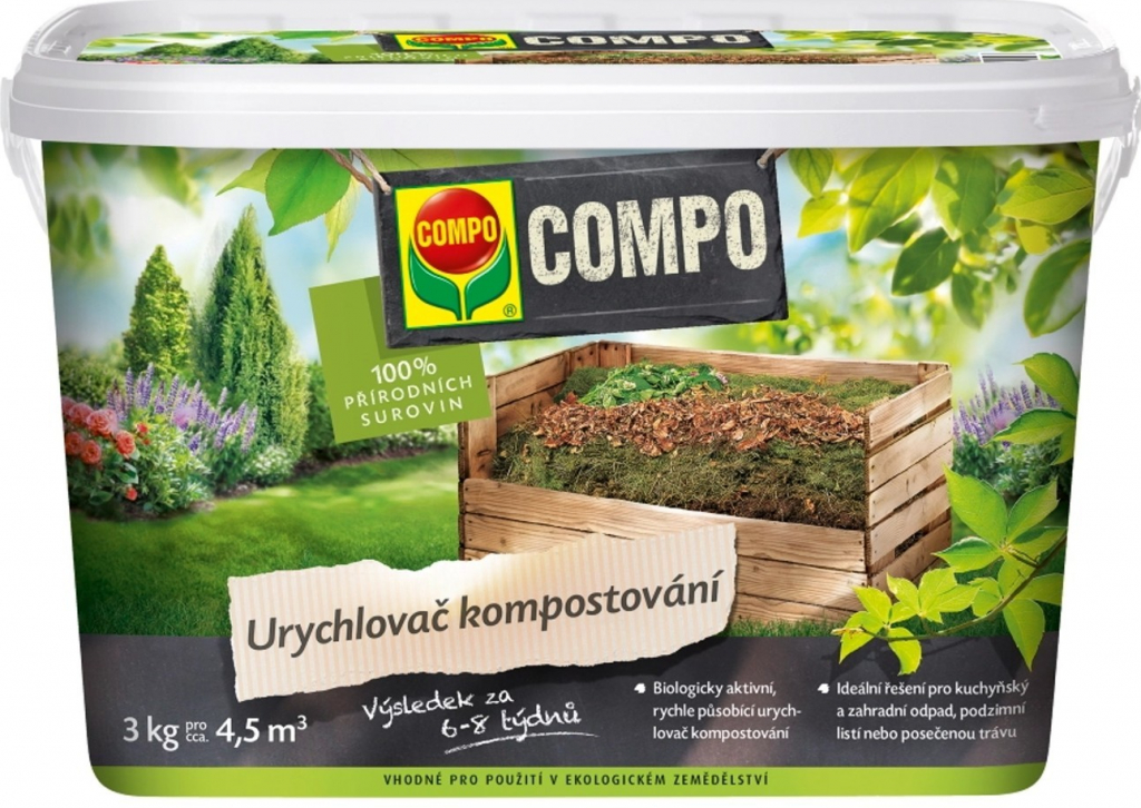 Compo Urýchľovač kompostu 3 kg