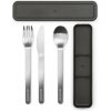 Sada príborov na odnášanie MAKE & TAKE, 3 ks, tmavosivá, Brabantia Sada príborov na odnášanie MAKE & TAKE, 3 ks, tmavosivá, Brabantia
