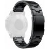 Oceľový náramok Ricardo 26mm (pro Garmin Fenix 8/7X/6X (51mm), Tactix aj.), čierny V2, QuickFit Oceľový náramok Ricardo 26mm (pro Garmin Fenix 8/7X/6X (51mm), Tactix aj.), čierny V2, QuickFit