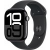 Apple Watch Series 10 46 mm klavírne čierny hliník s čierny športovým remienkom M/L MWWQ3QC/A Apple Watch Series 10 46 mm klavírne čierny hliník s čierny športovým remienkom M/L MWWQ3QC/A