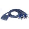 Aten CS-64US-AT KVM prepínač pre 4xPC s VGA a USB portami Aten CS-64US-AT KVM prepínač pre 4xPC s VGA a USB portami