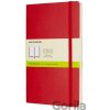 Moleskine Zápisník mäkké dosky A5 čistý červený