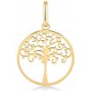 Lillian Vassago Zlatý prívesok Strom života v kruhu LLV37 GP003Y Lillian Vassago Zlatý prívesok Strom života v kruhu LLV37 GP003Y