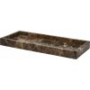 Aquanova HAMTRA-01 Dekoratívny podnos Hammam 35 cm hnedý Aquanova HAMTRA-01 Dekoratívny podnos Hammam 35 cm hnedý