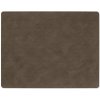 LIND Prestieranie Square Corduroy kaviárová koža 35x45 cm