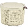 CURVER JUTE 2L Košík okrúhly 17 x 17 x 13 cm, béžový 01903-885 CURVER JUTE 2L Košík okrúhly 17 x 17 x 13 cm, béžový 01903-885