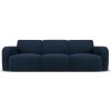 ! Micadoni Home pohovka z textílie buklé 235 cm Molino Tmavo modrá
