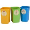 CURVER ECO Friendly 3 x 25 l Set košov na triedený odpad 02174-999 CURVER ECO Friendly 3 x 25 l Set košov na triedený odpad 02174-999