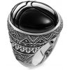 Thomas Sabo Prsten Černý vruboun TR2134 641 11 68 Sterling silver blac Thomas Sabo Prsten Černý vruboun TR2134 641 11 68 Sterling silver blac