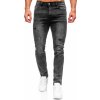 Čierne pánske regular fit riflové nohavice Bolf K10007-2 Čierne pánske regular fit riflové nohavice Bolf K10007-2