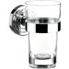 Emco Polo - Nástenný držiak s pohárom, krištáľové sklo 072000100 Emco Polo - Nástenný držiak s pohárom, krištáľové sklo 072000100