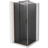MEXEN/S - Velár sprchovací kút, posuvné dvere 120 x 120, grafit, ružové zlato - 871-120-0120-41-60 871-120-120-41-60 MEXEN/S - Velár sprchovací kút, posuvné dvere 120 x 120, grafit, ružové zlato - 871-120-0120-41-60 871-120-120-41-60