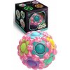 Norimpex Hlavolam Massage Rainbow Ball fluorescenčný ružový Norimpex Hlavolam Massage Rainbow Ball fluorescenčný ružový