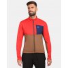 Pánska fleecová mikina Kilpi ERIN-M hnedá 4XL Pánska fleecová mikina Kilpi ERIN-M hnedá 4XL