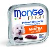 Monge Dog Fresh paté s kúskami mäsa - kačacie 100 g Monge Dog Fresh paté s kúskami mäsa - kačacie 100 g