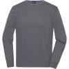 James & Nicholson svetr JN 1314 s kulatým výstřihem pánský COT02131403401-grey heathe