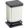 Odpadkový kôš s pedálom ROTHO Paso BIELY 20L Odpadkový kôš s pedálom ROTHO Paso BIELY 20L