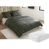 Textilomanie Sada mikroplyšových obliečok GLENMOORE zelené + plachta mikroplyš SOFT 180x200 cm biela, dvojlôžko Textilomanie Sada mikroplyšových obliečok GLENMOORE zelené + plachta mikroplyš SOFT 180x200 cm biela, dvojlôžko