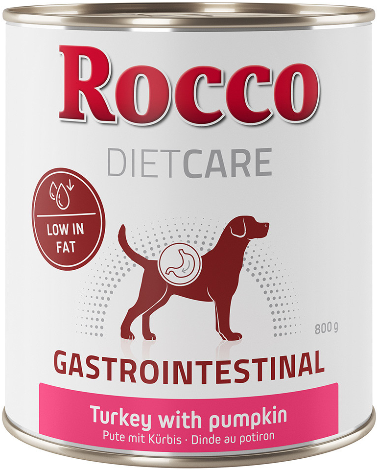 Rocco Diet Care Gastro Intestinal morčacie s tekvicou 6 x 0,8 kg