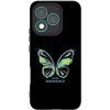 Picasee silikónový čierny obal pre Honor 400 Lite 5G - Diamanty Blue Picasee silikónový čierny obal pre Honor 400 Lite 5G - Diamanty Blue