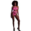 Ouch! Body s gréckym výstrihom Neon UV - elastické prádlo Ouch! Body s gréckym výstrihom Neon UV - elastické prádlo