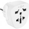 Adaptér FIXED EU Adapter 2 pre zapojenie UK, US, AUS zariadení do EU zásuviek, biely Adaptér FIXED EU Adapter 2 pre zapojenie UK, US, AUS zariadení do EU zásuviek, biely