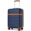 Kono 2484 Kufor spinner 55cm Modrá Navy ABS/Polykarbonát Kono 2484 Kufor spinner 55cm Modrá Navy ABS/Polykarbonát