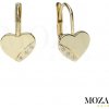 MOZA gold Náušnice srdiečko MG2010 Farba Zlata: žlté Au MOZA gold Náušnice srdiečko MG2010 Farba Zlata: žlté Au