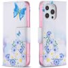 Púzdro pre iPhone 13 Pro Motýľ biele Púzdro pre iPhone 13 Pro Motýľ biele