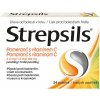 Strepsils pastilky pomaranč s vitamínom C | 24 ks Strepsils pastilky pomaranč s vitamínom C | 24 ks