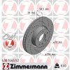 ZIMMERMANN Brzdový kotúč 430.1465.52 ZIMMERMANN Brzdový kotúč 430.1465.52