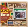 Melissa & Doug Detské pečiatky s farbičkami Koníky