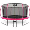 Aga SPORT EXCLUSIVE Trampolína 366 cm Ružová + ochranná sieť + rebrík Aga SPORT EXCLUSIVE Trampolína 366 cm Ružová + ochranná sieť + rebrík