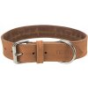 TRIXIE Rustic Heartbeat Kožený obojok pre psa, hnedá koža, 47–55cm/4cm, veľkosť L TRIXIE Rustic Heartbeat Kožený obojok pre psa, hnedá koža, 47–55cm/4cm, veľkosť L