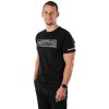Northfinder pánske turistické tričko z organic cotton AMAD black