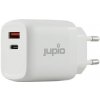 Jupio Adaptér Dual USB GaN Charger 30W - zásuvka/USB + USB-C Jupio Adaptér Dual USB GaN Charger 30W - zásuvka/USB + USB-C