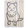 Libelula Šablóna na kreslenie Austrália - Quokka Veľkosť šablóna: Malý formát (cca. 20 cm) Libelula Šablóna na kreslenie Austrália - Quokka Veľkosť šablóna: Malý formát (cca. 20 cm)