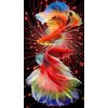 Norimpex Puzzle diamantová maľba: Červená ryba 30 x 40cm 1-39 dielov