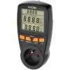 Energetický merač s LCD displejom, čierny Energetický merač s LCD displejom, čierny