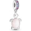 Pandora Elegantný strieborný prívesok Morská korytnačka Moments 798939C02 Pandora Elegantný strieborný prívesok Morská korytnačka Moments 798939C02