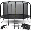 Záhradná trampolína SkyFlyer 12FT 366cm – čierna Záhradná trampolína SkyFlyer 12FT 366cm – čierna