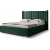 Wilsondo Čalúnená manželská posteľ s úložným priestorom Palmira 180x200 - tmavozelená Wilsondo Čalúnená manželská posteľ s úložným priestorom Palmira 180x200 - tmavozelená