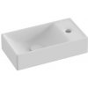 Umývadlo Ravak Veda 40,8x22,2 cm otvor pre batériu, bez prepadu XJXP1240000 Umývadlo Ravak Veda 40,8x22,2 cm otvor pre batériu, bez prepadu XJXP1240000
