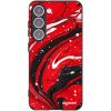 Picasee silikónový čierny obal pre Samsung Galaxy S23 5G - Red black Picasee silikónový čierny obal pre Samsung Galaxy S23 5G - Red black
