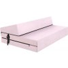 FDM Skládací matrace a pohovka SUZI COMFORT TRINITY 121 cm pudrově růžová FDM Skládací matrace a pohovka SUZI COMFORT TRINITY 121 cm pudrově růžová
