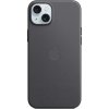 Apple iPhone 15 Plus z tkaniny FineWoven s MagSafe čierny MT423ZM/A Apple iPhone 15 Plus z tkaniny FineWoven s MagSafe čierny MT423ZM/A